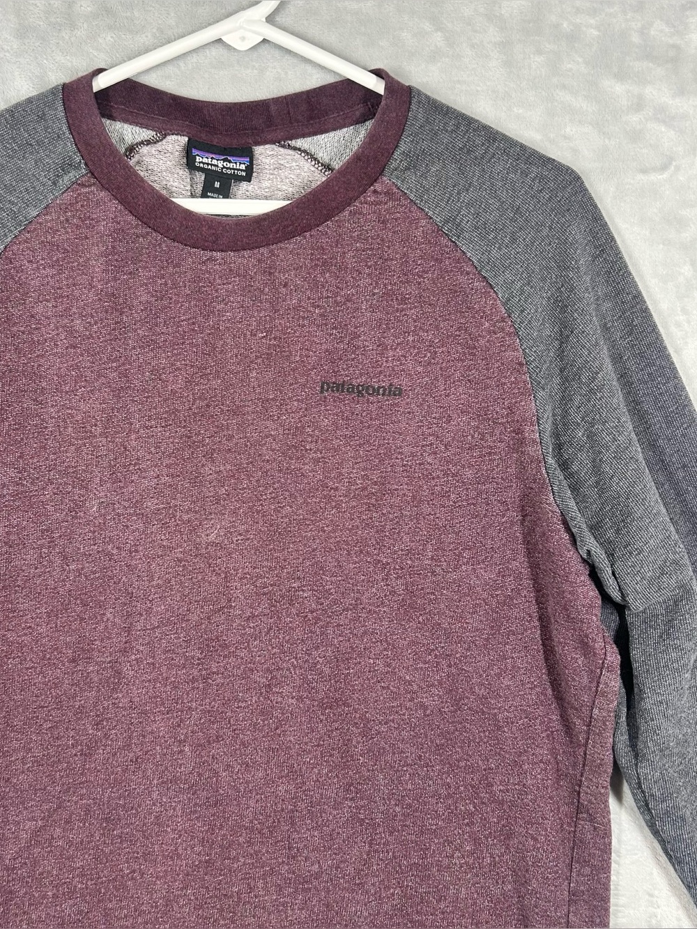 Patagonia Organic Cotton Medium Crewneck Pullover Long Sleeve Shirt